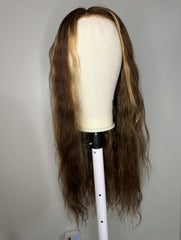 WIG 5 | 26' GLUELESS LACE FRONT  BODY WAVE OMBRE'