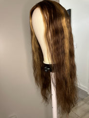 WIG 5 | 26' GLUELESS LACE FRONT  BODY WAVE OMBRE'