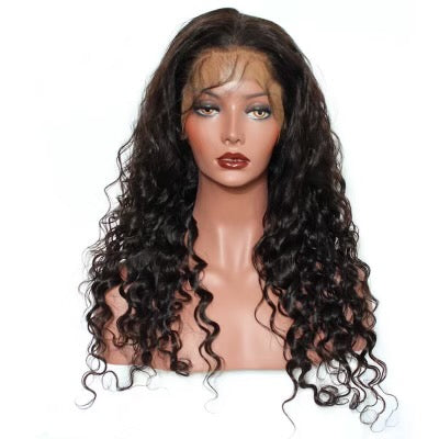 Brazilian Deep Wave Lace Front Wig Transparent