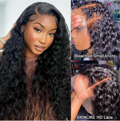 13X4 Put On and Go No Glue Lace Front Wigs with Invisible Knots 24' | HERMOSA