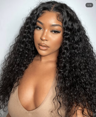 4X4 Wig Quick Glueless & HD Lace Wet & Wavy Water Wave 24'