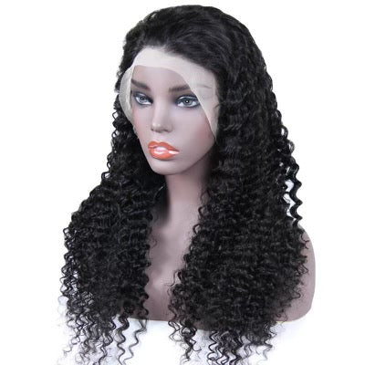 Brazilian Curly Lace Front Wig Transparent